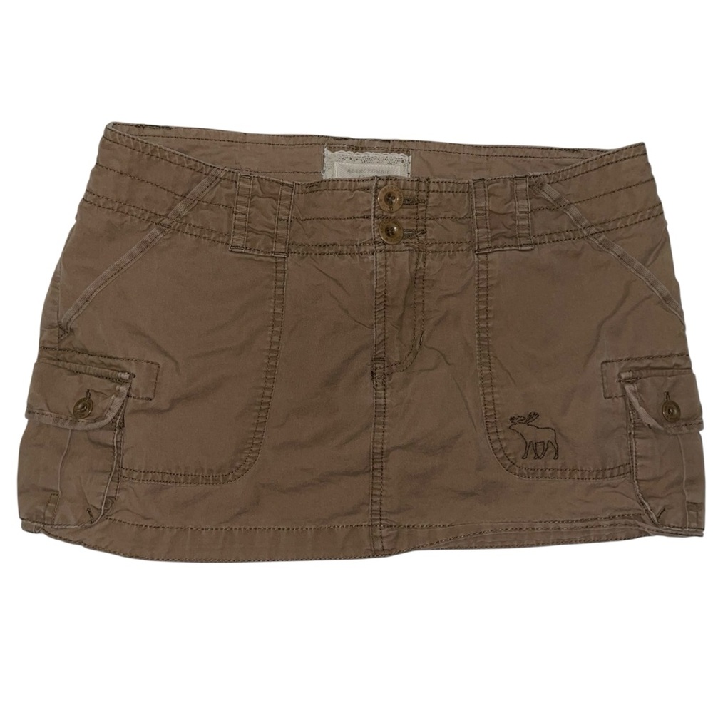 abercrombie & fitch mini cargo skirt